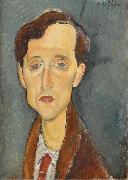 Amedeo Modigliani Frans Hellens painting